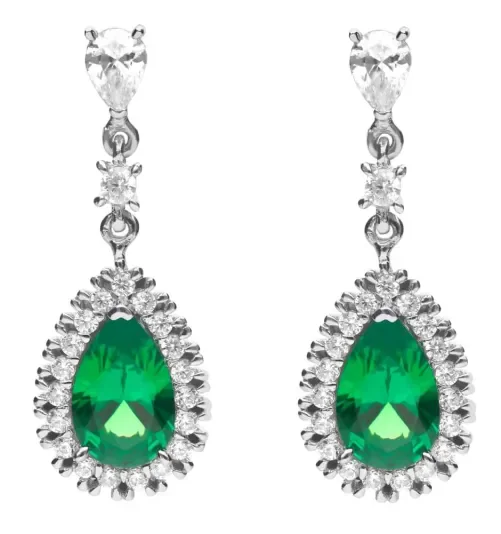 Clous d oreilles  éclat pur  argent 925 femme