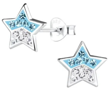 Boucles d oreilles boucles étoile en argent 925