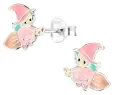Boucles d oreilles sorcière  sabbat mystique  - argent 925