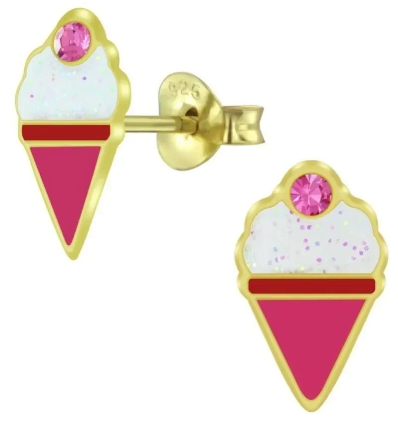 Boucles d oreilles pour fille sage et design chic argent 925