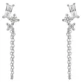 Boucles d oreilles  éclat lunaire  - argent massif 925