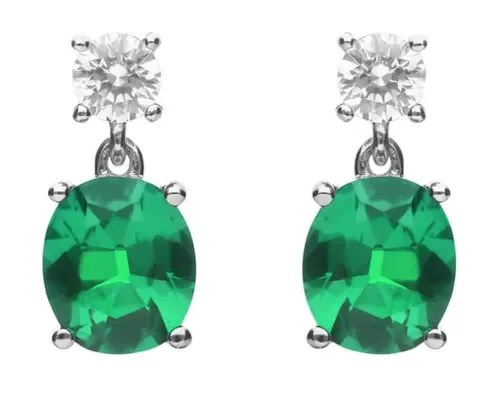 Boucles d oreilles argent 925 rhodié