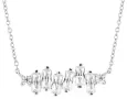 Collier solitaire céleste en argent 925