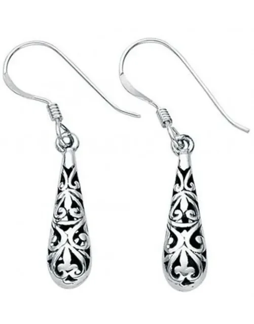 Boucles d Oreilles  Mille et Une Nuits  - Argent Massif 925 Oriental