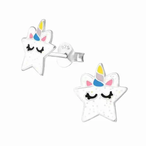 Boucles d oreilles boucles étoile céleste en argent 925