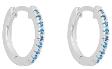 Boucles d oreilles lueur d argent en argent 925