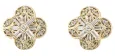 Boucles d oreilles diamant solitaire en or 9 carats