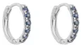 Boucles d oreilles éclat céleste - or 9 carats et topaze bleue