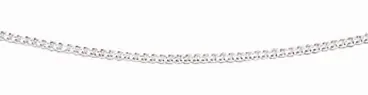 Chaîne en argent 925 rhodié maille forçat - éclat d argent