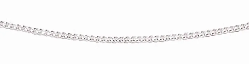 Chaîne en argent 925 rhodié maille forçat - éclat d argent