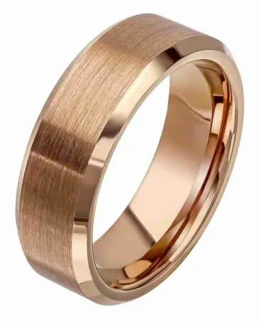Bague contraste urbain acier et argent 925 alliance moderne et durable
