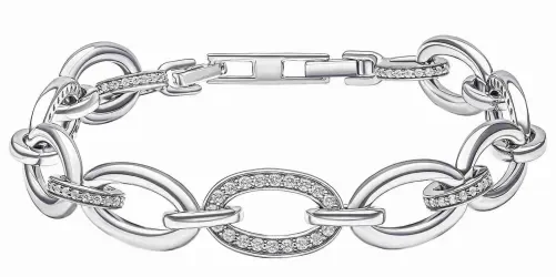 Bracelet rivière argent 925 femme • zirconiums éclatants