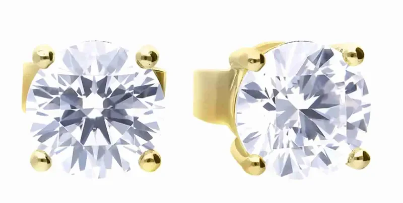 Boucles d oreilles  aura dorée