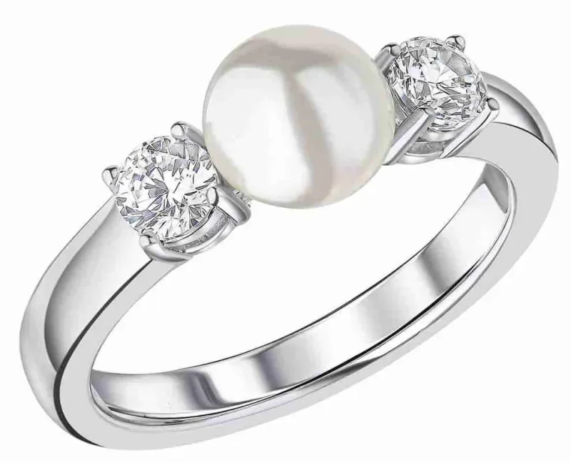 Bague perle de culture argent 925