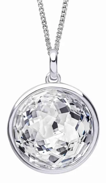 Collier cristal  éclat divin  - argent 925 rhodié