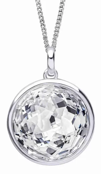 Collier cristal  éclat divin  - argent 925 rhodié