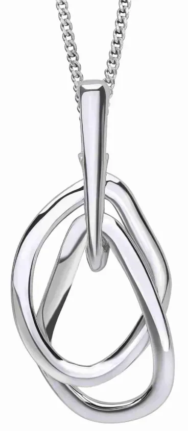 Collier femme signature  éclat infini  - argent 925 rhodié
