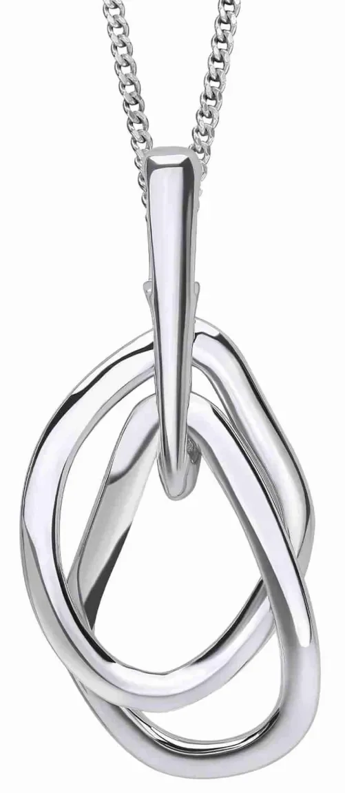 Collier femme signature  éclat infini  - argent 925 rhodié
