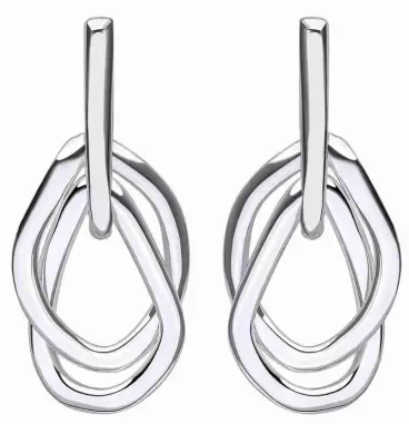 Boucles d oreilles argent 925 éclat moderne