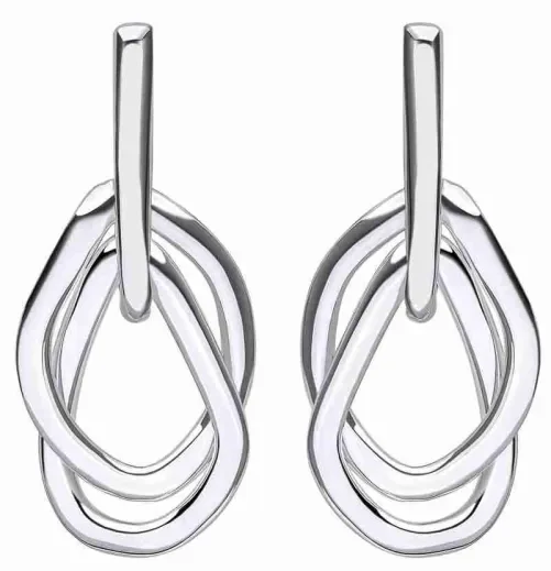 Boucles d oreilles argent 925 éclat moderne