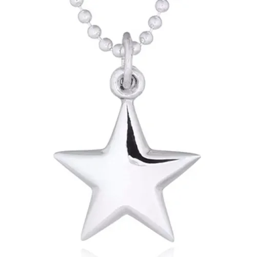 Collier étoile argent 925 - éclat céleste