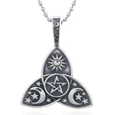 Collier Nœud Celtique Éternité  Argent Massif 925