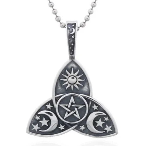 Collier Nœud Celtique Éternité  Argent Massif 925