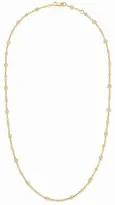 Collier éclat moderne en or jaune 9 carats