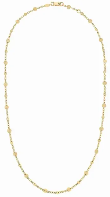 Collier Éclat Moderne en Or Jaune 9 Carats