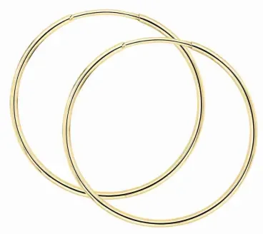 Boucles d oreilles solitaire or jaune 9 carats