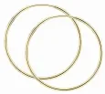 Boucles d oreilles solitaire or jaune 9 carats
