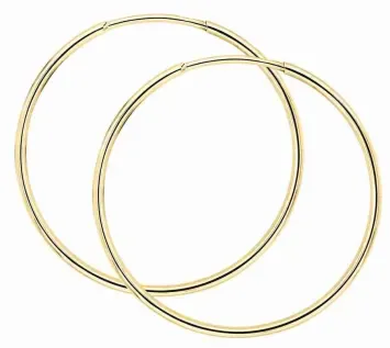 Boucles d oreilles solitaire or jaune 9 carats