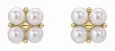Boucles d oreilles perle de culture et or jaune 9k ✨  éclat intemporel