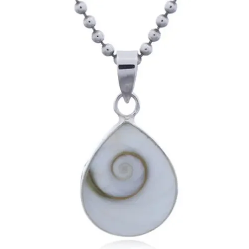 Collier oeil de sainte lucie en argent 925