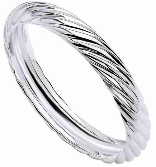 Bague solitaire argent 925 zirconium éclat diamant