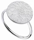 ✨ bague solitaire femme  éclat éternel   argent 925 zirconium