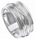 Bague solitaire femme  éclat éternel  en argent 925 rhodié et oxyde de zirconium