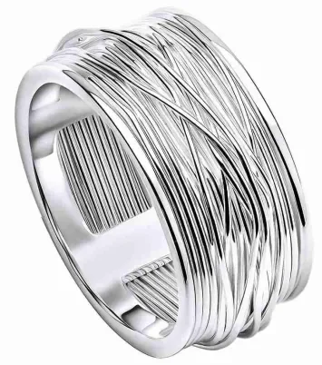 Bague solitaire femme  éclat éternel  en argent 925 rhodié et oxyde de zirconium