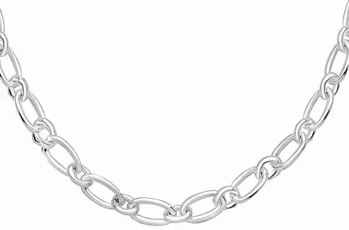 Collier chaîne fine en argent massif 925 pour femme