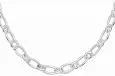 Collier chaîne fine en argent massif 925 pour femme