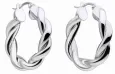 Boucles d oreilles boucles éclat quotidien argent 925