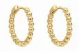 Boucles d oreilles or 375 carats - éclat intemporel