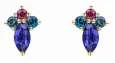 Bague trilogie céleste or 375 carats