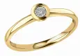 Bague diamant en or 375 bijou femme
