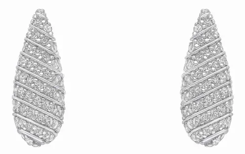 Boucles d'oreilles perle de culture blanche ronde sur monture en argent 925 brillant, collection Éclat Intemporel.