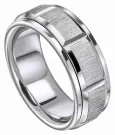 Bague alliance atlas en acier chirurgical inoxydable bijou unisexe