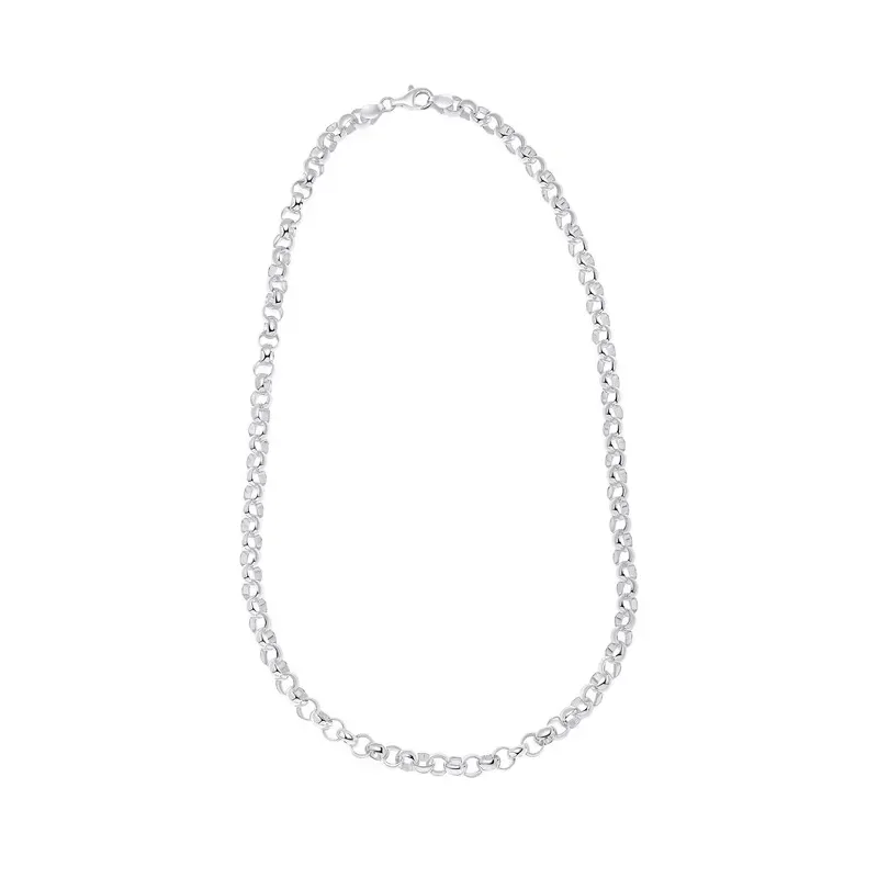 Collier tendance en argent massif 925 pour femme