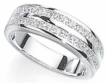 Bague originale en argent 925/1000