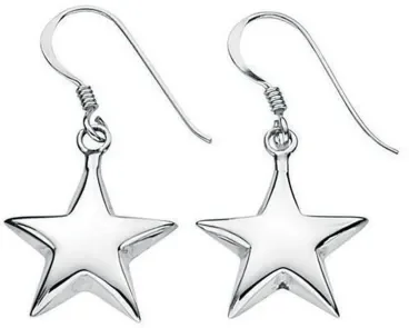 Boucle d'oreille étoiles en argent 925/1000