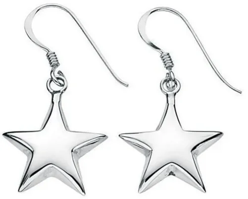 Boucle d'oreille étoiles en argent 925/1000